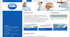Desktop Screenshot of akba.ch
