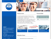 Tablet Screenshot of akba.ch